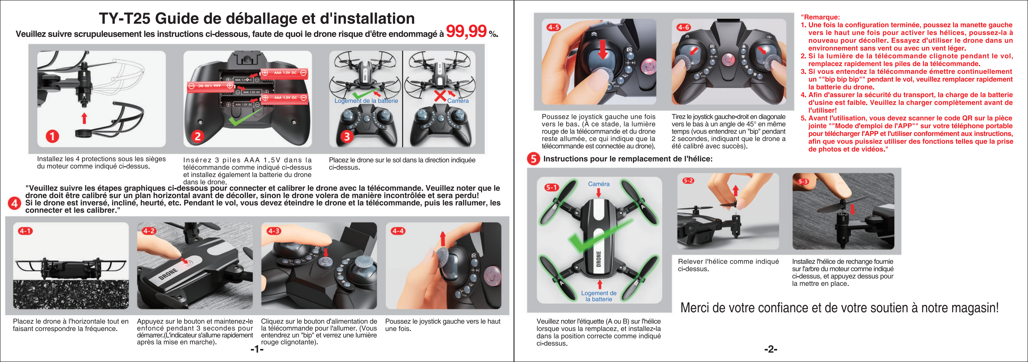 T25 Drone Kutu Açma Kullanım Talimatları